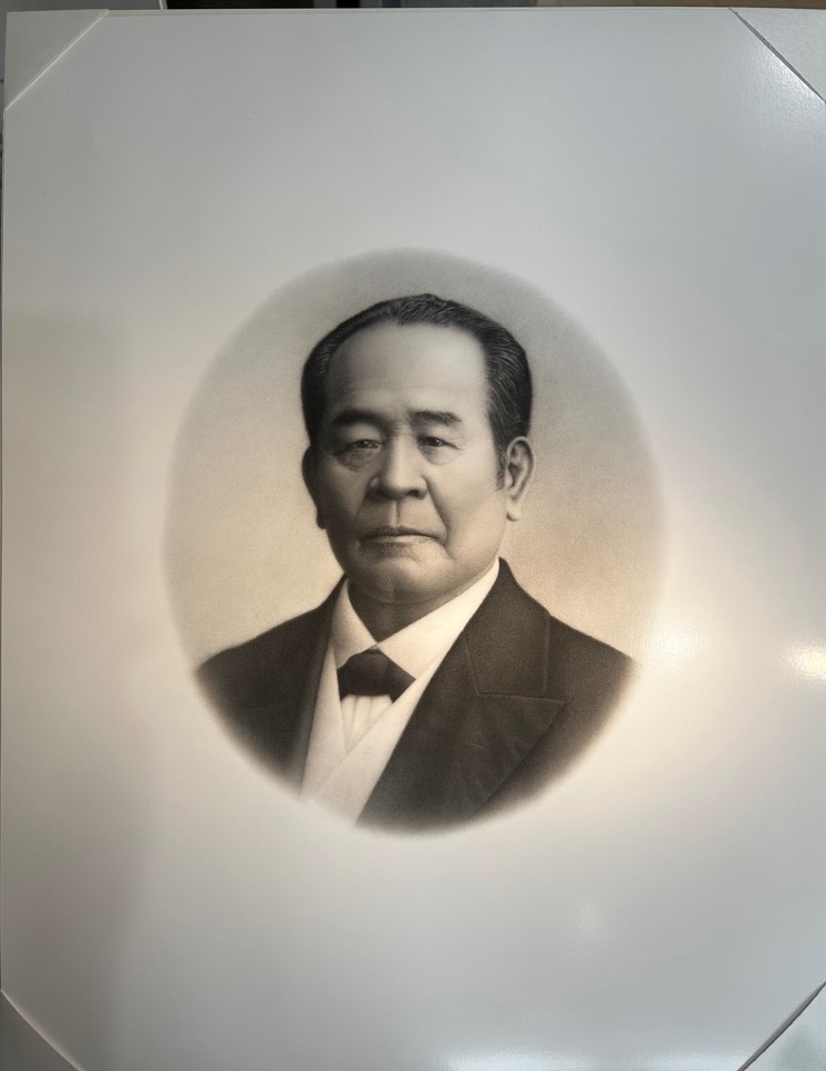渋沢栄一肖像のコンテ画の展示と渋沢平九郎展・太田道灌像展の開催